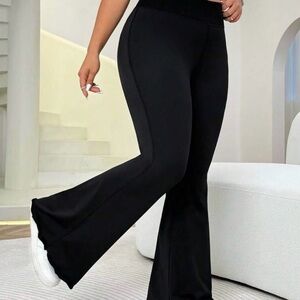 Black Flared Women's Pants
